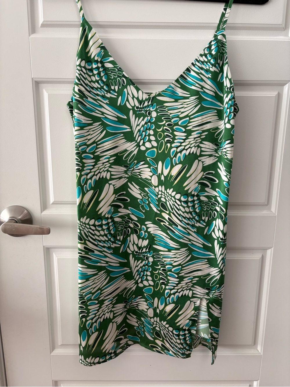 Reformation 100% Silk Mini Slip Dress